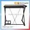 Modern black screen tempered glass computer desk big lots computer desk