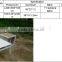 Professional manufacturing plastic wood armrest aluminum frame Batyline sun lounger