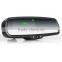 Bluetooth hands free car kit SIRI function car rear view mirror with 4.3inch digital monitor and rear camera display