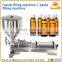 Liquid filling machine semi automatic manual ketchup liquid filling machine