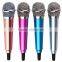 Factory mass stock handheld mini laptop microphone for cell phone KTV