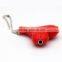 Lovers gifts heart shaped 2 way 3.5mm headphone music splitter