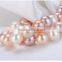 9-10mm Pearl Bailey Silver Copper Bead Cheappearl Necklace