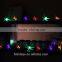 RGB Color 4.8M 20 LED Dragonfly Solar Light Chain