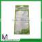 best quality zip top 3 sides heat seal bag zipper bag with hanging hole