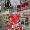 Promotional Supermarket customized plastic hanging display clip strip