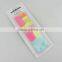 Sticky memo notepad Blister card note pad