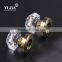 Wholesale Import Hardware Furniture Bedroom Glass Crystal Door Handles