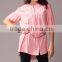 Pretty Steps 2016 New Fashion Womens Girls Knitted Loose Half Sleeved Button Down Shirt Blouse Tops For Ladies