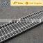 u ditch metal grating,u channel trench drain grating