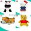 plush fabric for mini stuffed animal keychains from China