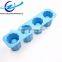 4 Cup Glass Shape Silicone Ice Cube Tray Cylinder