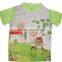Carton graphic sublimation printed T shirts