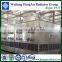 ammonia evaporative condenser for poultry slaughter house