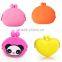 hottest design & colorful silicone bag for keys and coins