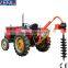 Hydraulic earth drill mini post hole digger auger drill