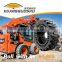 High quality Solid skid steer loader tires SKS tire with hole on sidewall 10-16.5 12-16.5