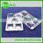 Clear clamshell packaging for light bulb, light bulb clamshell packaging