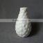 Japanese Stlye Elegant Pure White Stoneware Bud Vase