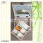 custom sunglasses packaging compartments mirror wooden storage box