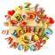 Kids Magnet Toys Resin Alphabet Magnets