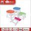 Top sales lightweight kids plastic step stool, cheap small plastic folding stool