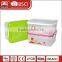 Hot sale top quality 30-70L toy doll shoe transparent plastic storage box with lid