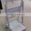 Fold Out Rustic Garden White-Washed Finish Wood Decorative Plant Stand Display Shelf