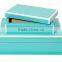 Shiny turquoise lacquer box Vietnam