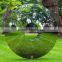 Landscaping Garden mirror polished stainless steel abstract garden sculpture