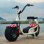 Intelligent Brushless Controller electric citycoco scooter of 35km/h Max speed