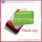 Plastic custom printed food serving tray