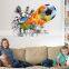Hot Selling Football Wall Sticker , 3D Sticker for Decoration Kids Room