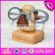 2015 Home decoration Animal eyeglass holders,wooden crafts animal style eyeglass holder,Christmas eyeglass holder toy W02A091