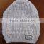 fashion knit cap with jacquard