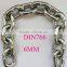 Ordinary Mild Steel Zinc Plated DIN766 Short Chain