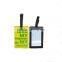 Creative cartoon waterproof silicone luggage tags, label boarding luggage tags