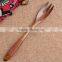 eco-friendly wholesale children fruit wooden fork