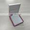 Hot selling pink Cardboard Velvet Jewelry Packaging Box