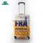 Waterproof zipper luggage protective covers with printing