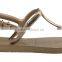 Chinese factory excess stock brand fashion shoes flat summer sandals 2017 for women