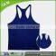 Cheap wholesale relaxed fit contrast mesh backing for ventilation fitness tank top women