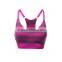 Wholesale Stripe Printed Breathable Dry-Fit Women Sports Bra YogaWear