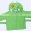 Green Monster Coton Bathrobe and Towel,baby Terry Bathrobe Wholesale