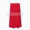 100% Polyester Buckle Waist Sarong Long Skirt With Loose Cut Design