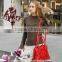 R1849H women's chinese style element handbag flower pattern PU leather purse handbags