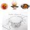 2016 New Arrival Hot Sale Foldable Steam Rinse Strain Fry Chef Basket Strainer Net Kitchen Cooking Too