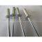 Closed aluminum rivets