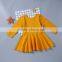 B22617A Europe children cotton pleated Princess Dress