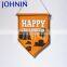 New design custom size factory supply decoraton halloween exchange hanging flag